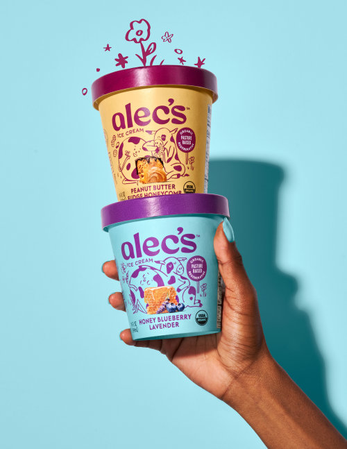 Brand Identity for Alec’s Ice Cream by HatchAlec’s Ice Cream is…